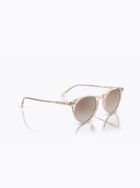 Oliver Peoples Only by Oliver Peoples N.02 Sun in Cherry Blossom (Tuscan Brown Gradient Mirror) Color 5