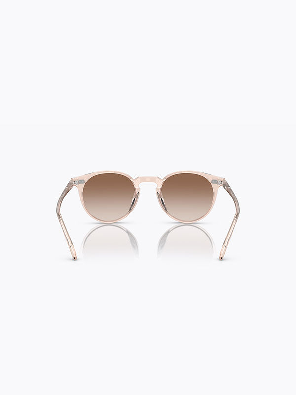 Oliver Peoples Only by Oliver Peoples N.02 Sun in Cherry Blossom (Tuscan Brown Gradient Mirror) Color 3
