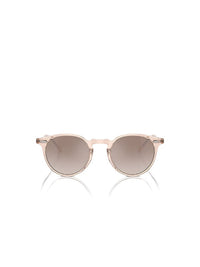 Oliver Peoples Only by Oliver Peoples N.02 Sun in Cherry Blossom (Tuscan Brown Gradient Mirror) Color 2