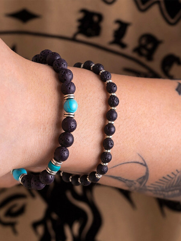 2 Piece Rock Stone Bracelet Sets 3