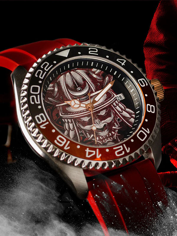 Aries Gold The Samurai Code Series Makoto Watch