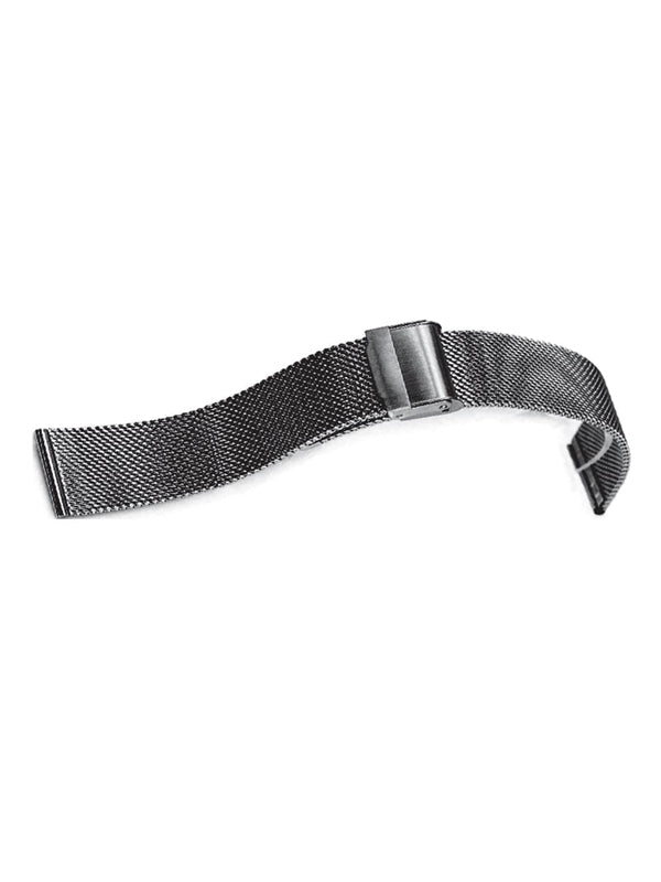 ARIES GOLD BLACK AG-M0004-18 MESH STRAP
