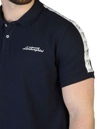 Automobili Lamborghini Blue Polo Shirt 9