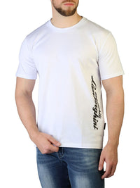 Automobili Lamborghini White Crew Neck T-Shirt