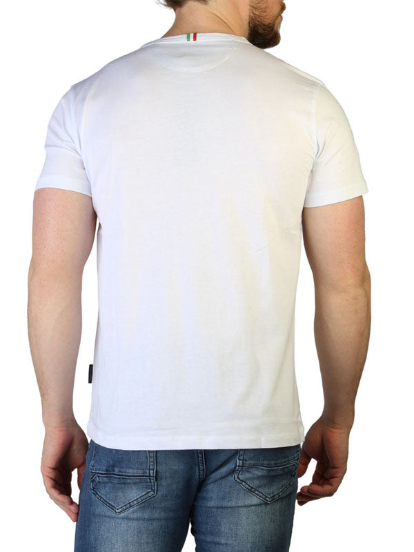 Automobili Lamborghini White Crew Neck T-Shirt 5