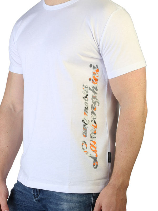 Automobili Lamborghini White Crew Neck T-Shirt 6