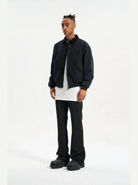 Black Lambhair Work Jacket 10