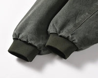 Black Lambhair Work Jacket 15