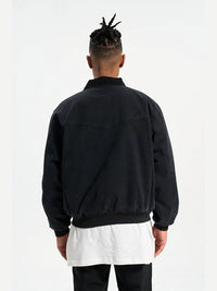 Black Lambhair Work Jacket 6