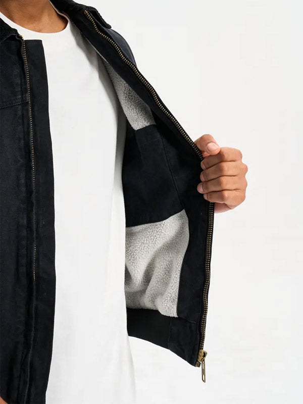 Black Lambhair Work Jacket 7