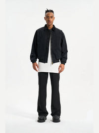 Black Lambhair Work Jacket 9