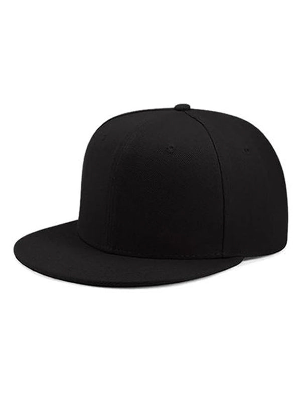 Black Snapback Cap