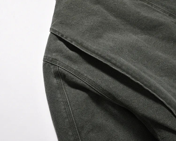 Black Winter Work Jacket 13