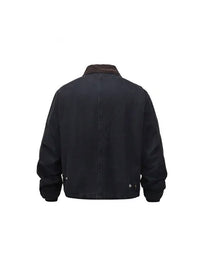 Black Winter Work Jacket 7