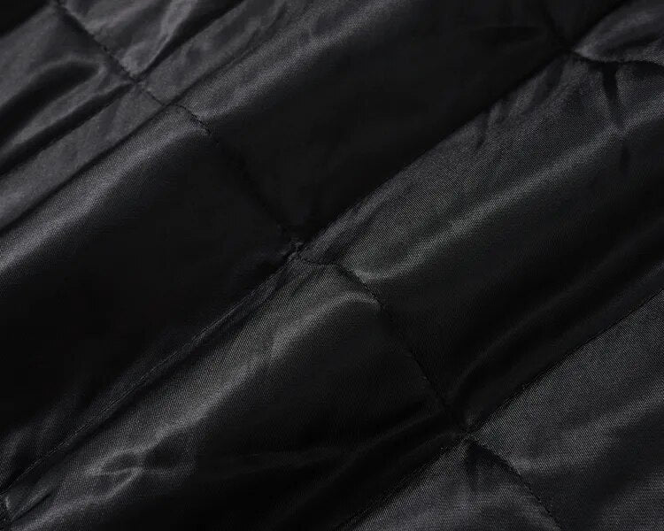 Black Winter Work Jacket 8