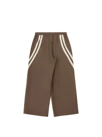Brown Dual Color Track Pants 5
