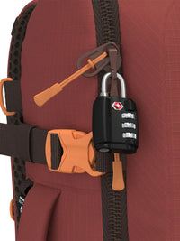 Cabinzero ADV Backpack 32L in Sangria Red Color 8