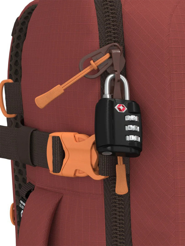 Cabinzero ADV Backpack 32L in Sangria Red Color 8