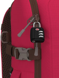 Cabinzero ADV Backpack 42L in Miami Magenta Color 8