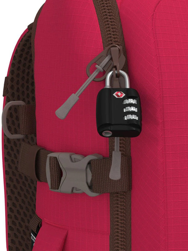 Cabinzero ADV Backpack 42L in Miami Magenta Color 8