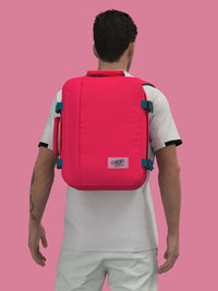 Cabinzero Classic 28L Backpack in Miami Magenta Color 11