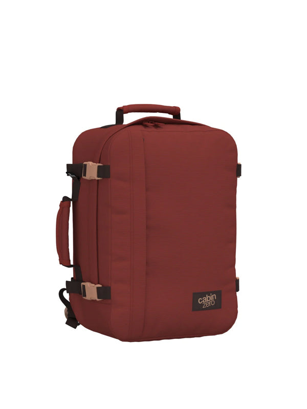 Cabinzero Classic 36L Backpack in Sangria Red Color 2