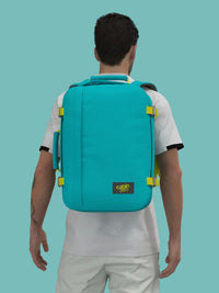 Cabinzero Classic Backpack 36L in Aqua Lagoon Color 11