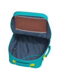 Cabinzero Classic Backpack 44L in Aqua Lagoon Color 9