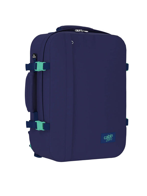 Cabinzero Classic Backpack 44L in Deep Ocean Color  4