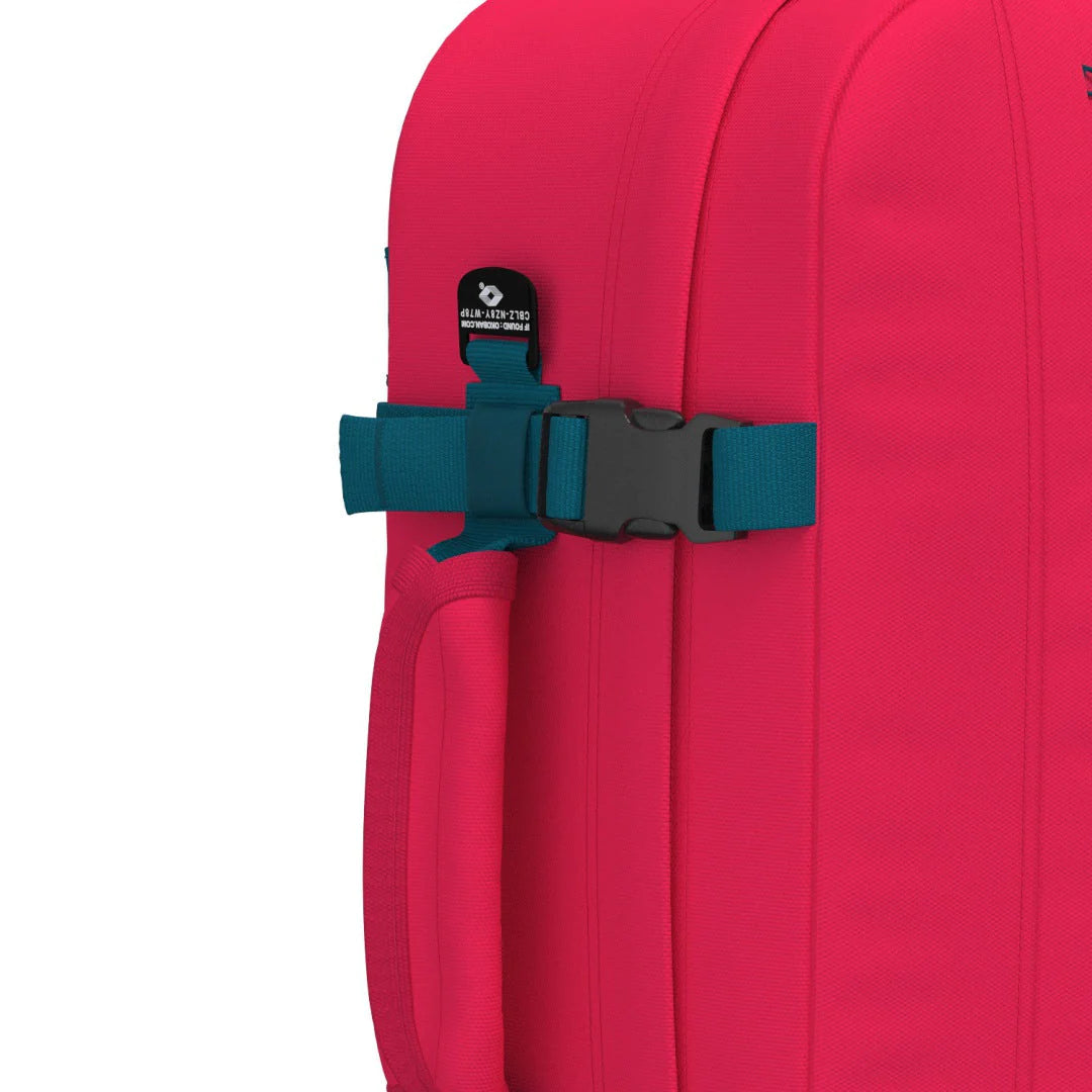 Cabinzero Classic Backpack 44L in Miami Magenta Color 10