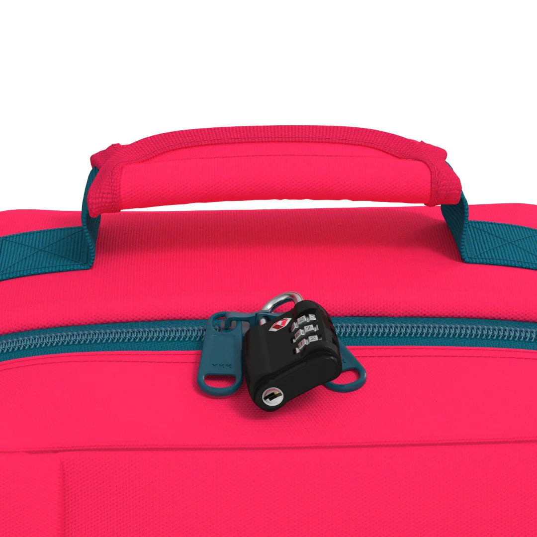 Cabinzero Classic Backpack 44L in Miami Magenta Color 12