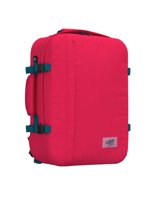 Cabinzero Classic Backpack 44L in Miami Magenta Color 2