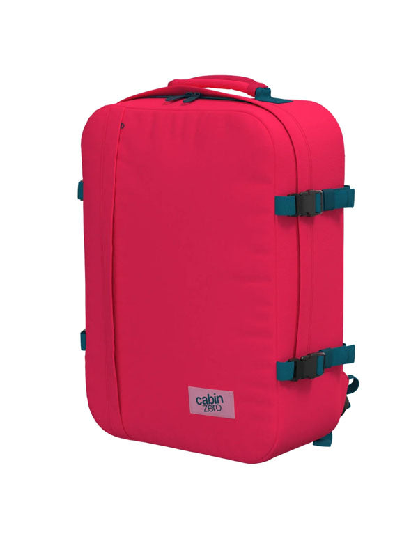 Cabinzero Classic Backpack 44L in Miami Magenta Color 4