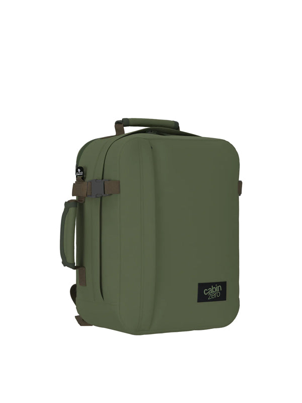 Cabinzero Classic Tech Backpack 28L in Georgian Khaki Color