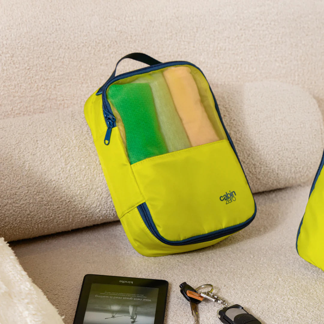 Cabinzero Lux Packing Cube Large in Mojito Lime Color 8