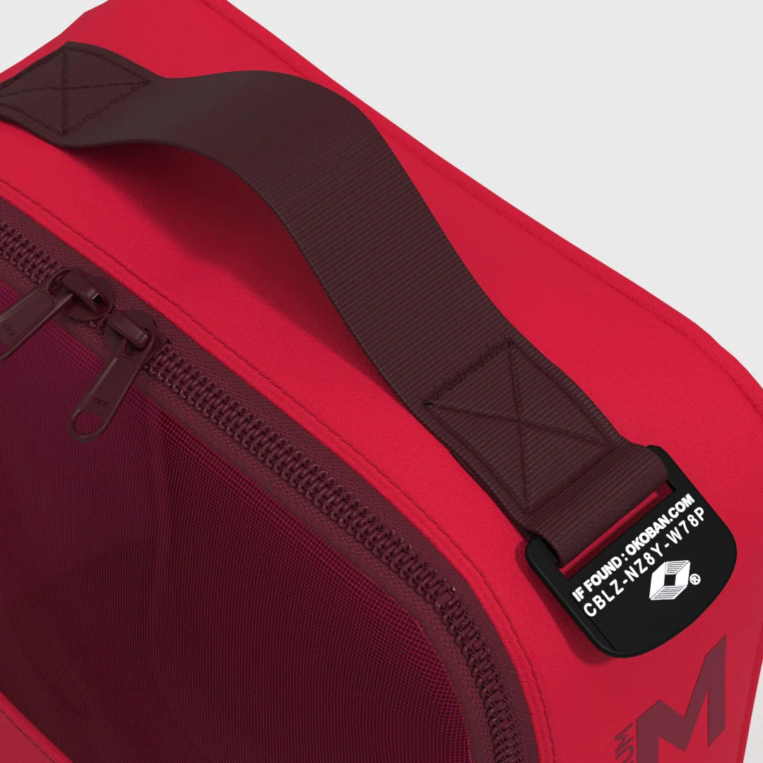 Cabinzero Lux Packing Cube Medium in Cranberry Color 2