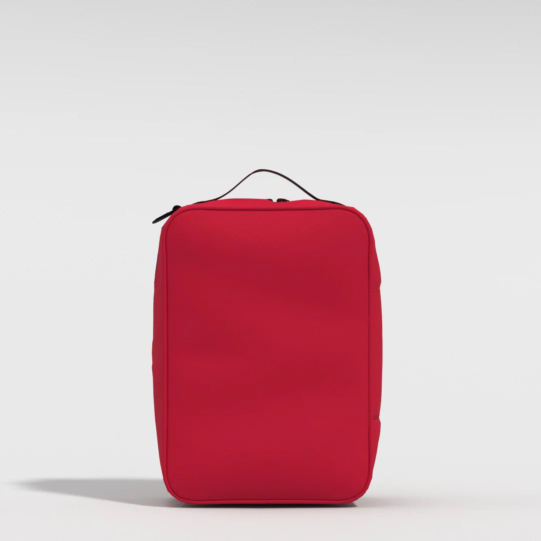 Cabinzero Lux Packing Cube Medium in Cranberry Color 6