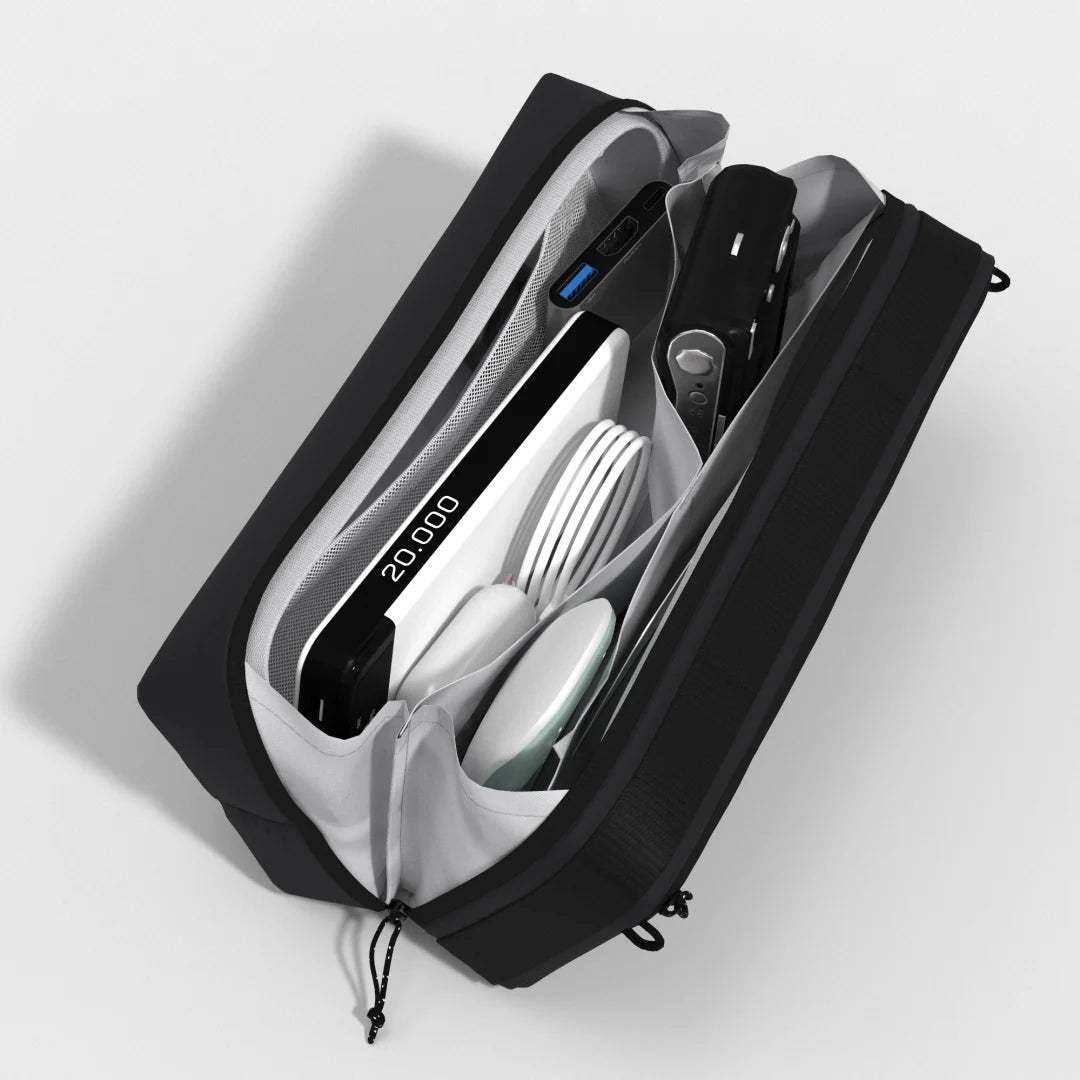 Cabinzero Tech Pouch 2.5L in Absolute Black Color 10
