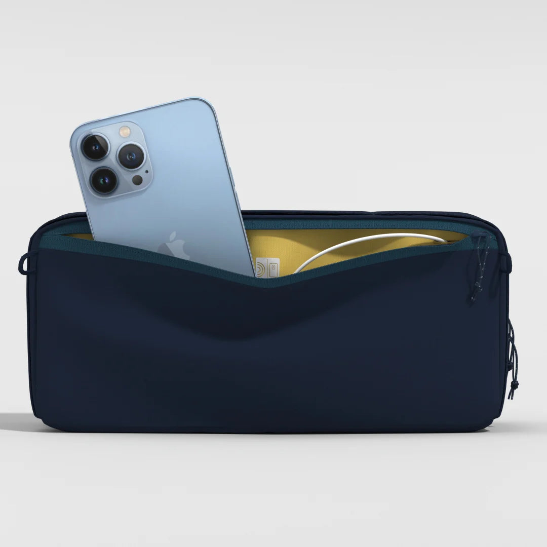 Cabinzero Tech Pouch 2.5L in Blue Shimmer Color