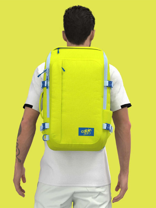 Cabinzero ADV Backpack 32L in Mojito Lime Color 9