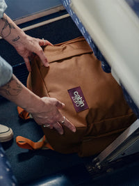 Cabinzero Classic Tech Backpack 28L in Cinnamon Color 16