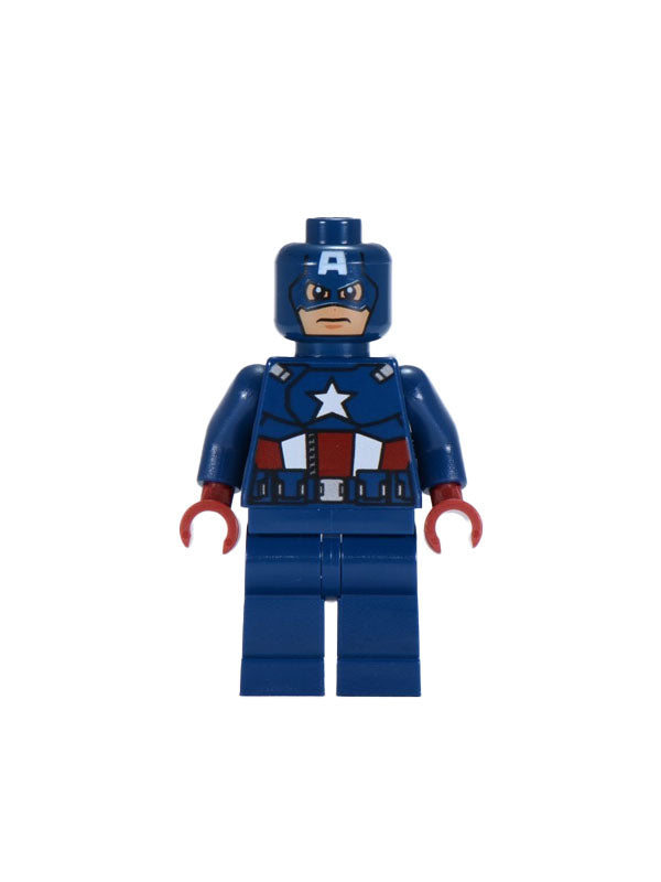 Captain America Dark Blue Suit