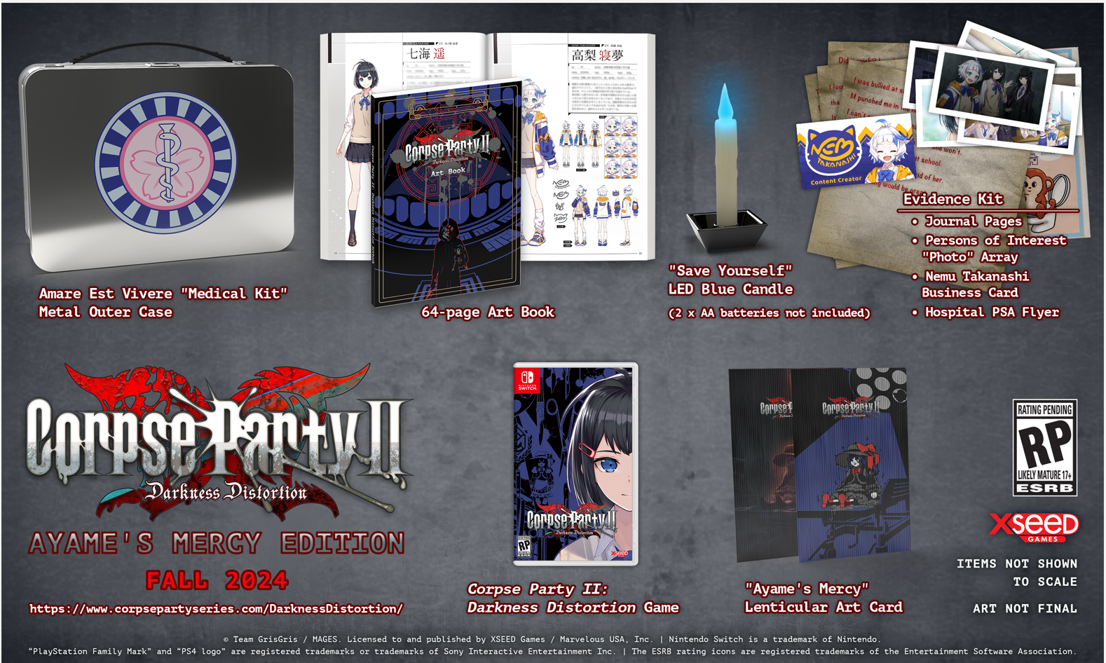 Nintendo Switch Corpse Party 2: Darkness Distortion Limited Edition
