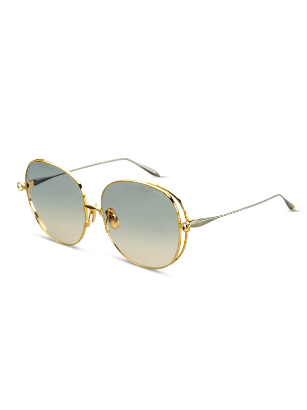 DITA Arohz Sunglasses in Gold Black Palladium Dita Arohz Gold-Black Palladium/Light Grey to Light Tan Gradient main image 4