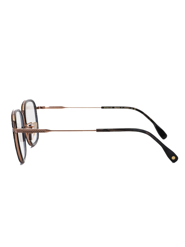 DITA AVIATIA FIVE Optical in Black Obsidian-Brushed Gold Color 3