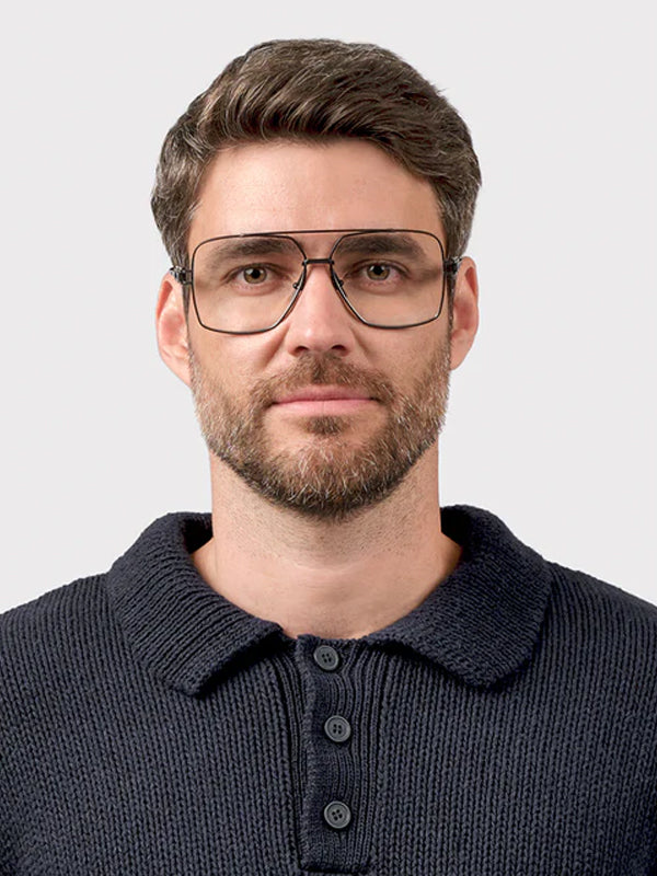 DITA GRAND EMPERIK Optical in Matte Black-Antique SIlver Color 4