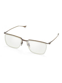 DITA SCHEMA ONE Optical in Antique Silver-Crystal Clear Color