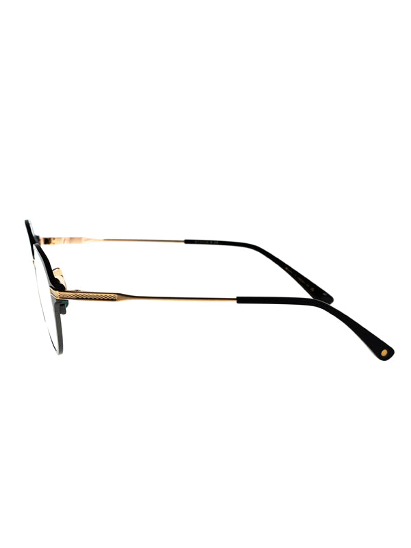 DITA UNION-FOUR Optical in Black Iron-Antique White Gold Color 3