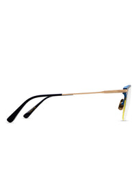 DITA UNION-TWO Optical in Matte Navy-White Gold Color 3