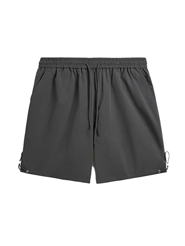 Dark Grey Shorts with Big Back Pockets